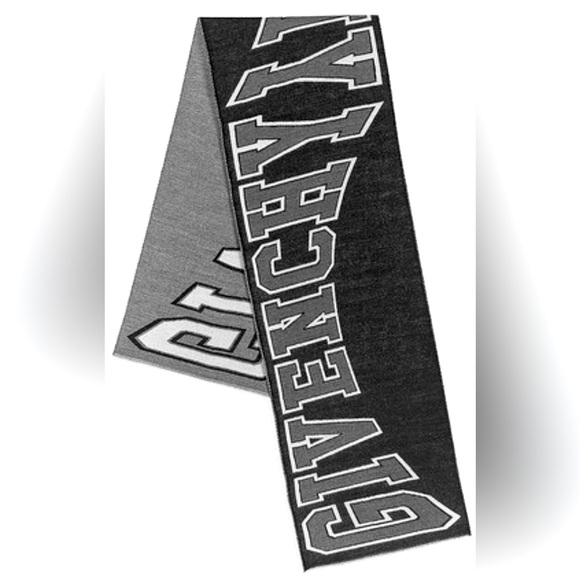 Givenchy College Logo Wool Scarf - Picture 1 of 5